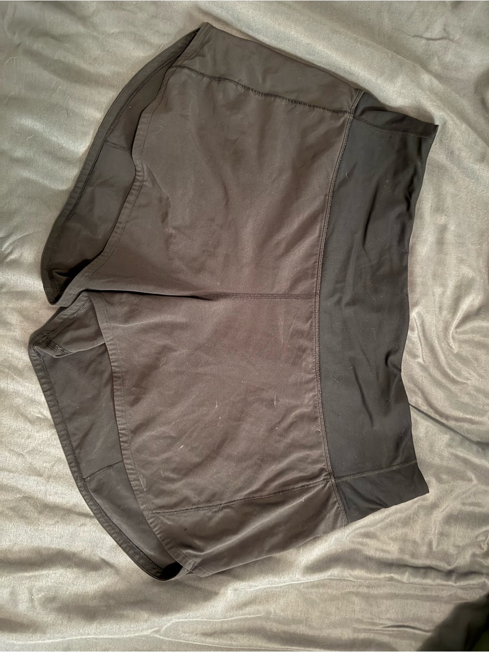 lululemon athletica Women's High-Waist Black Athletic Shorts